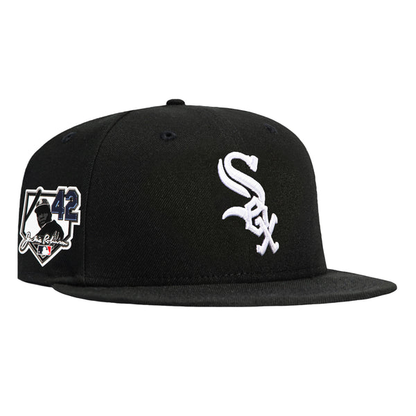 New Era 59Fifty Chicago White Sox 42 Jackie Robinson Patch Hat