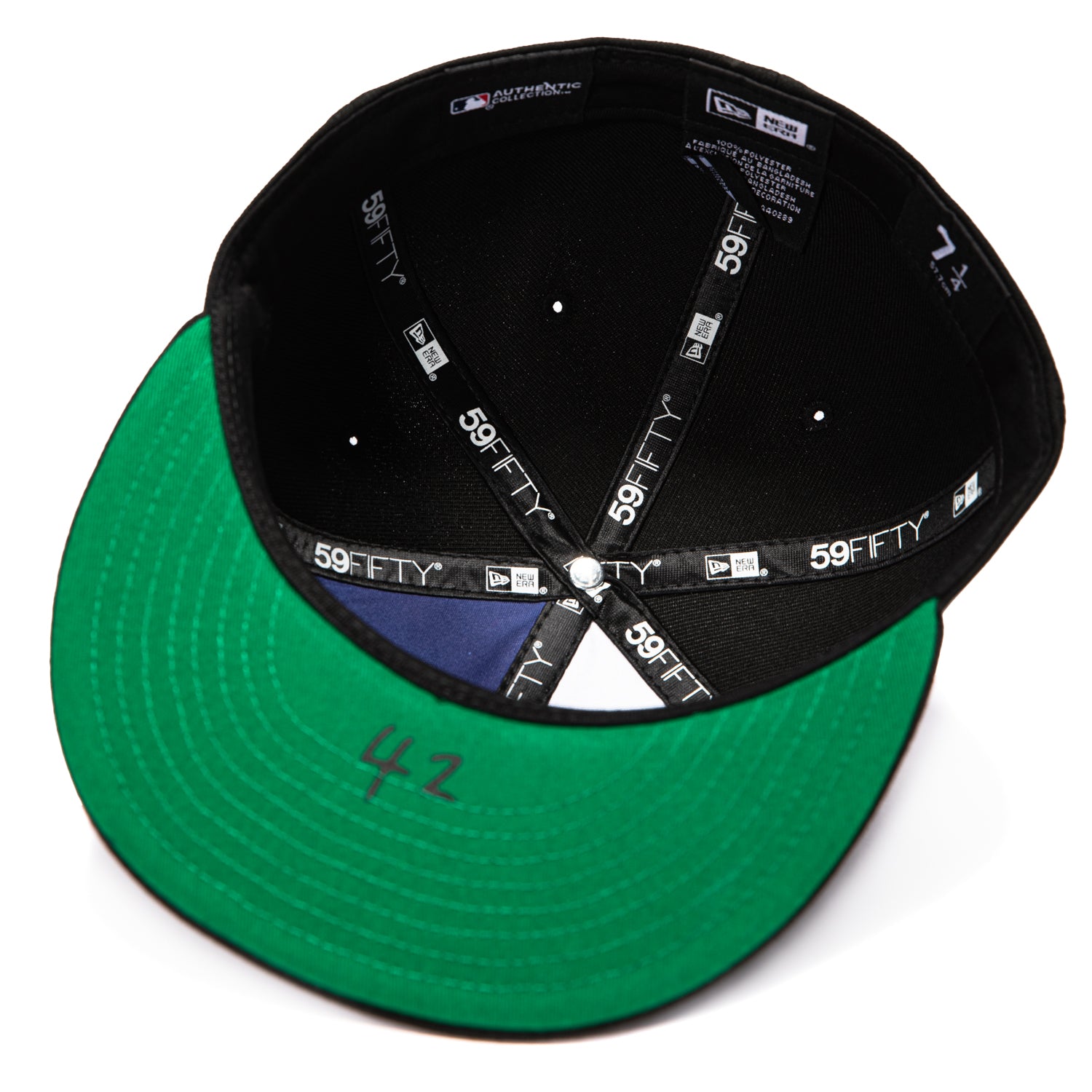 帽子 TSTS ss26 check cap New Era 59Fifty Chicago White Sox 42 Jackie Robinson Patch Hat