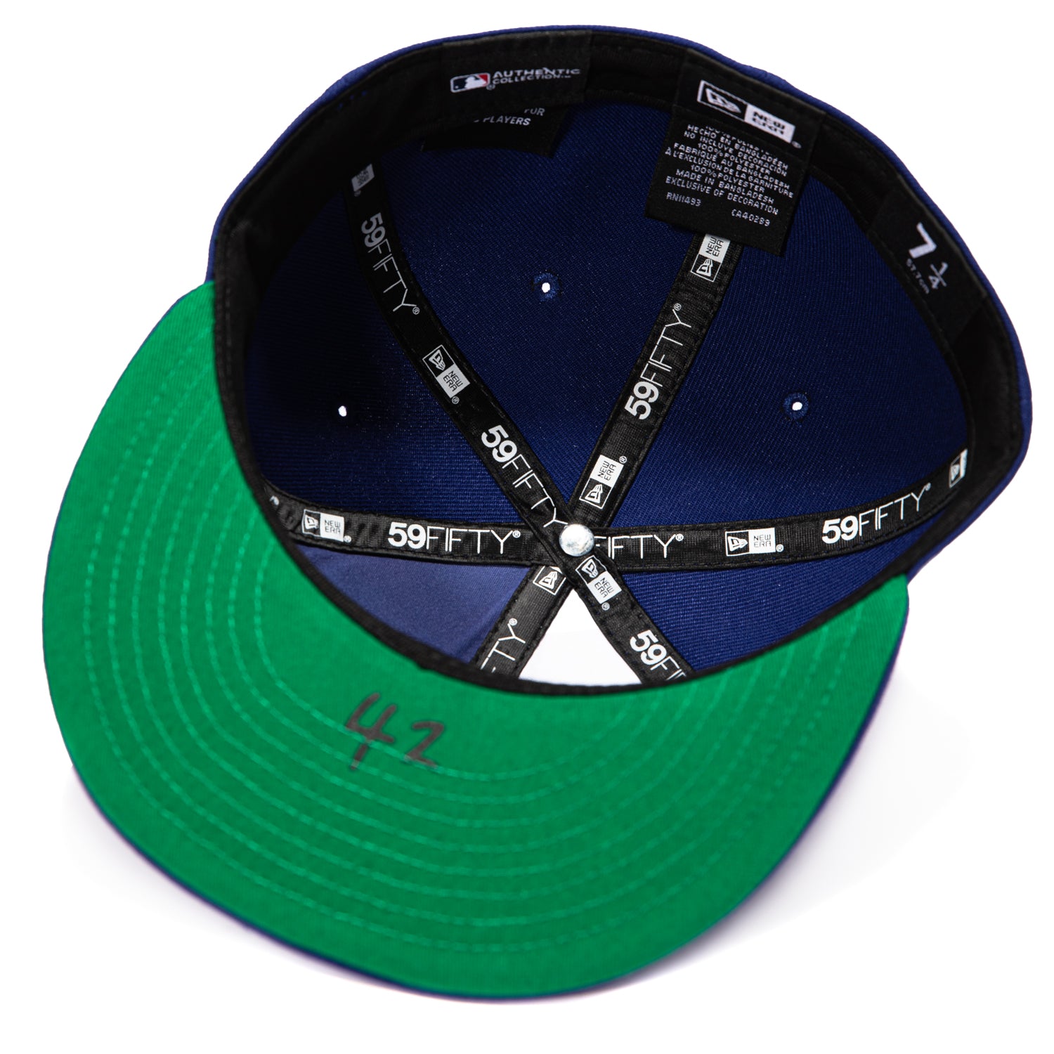 New Era 59Fifty Los Angeles Dodgers 42 Jackie Robinson Patch Hat
