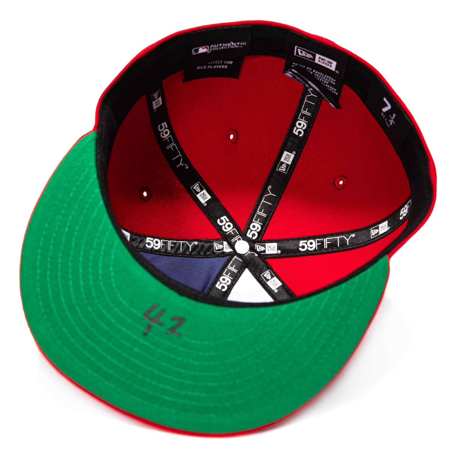 New Era 59Fifty Los Angeles Angels 42 Jackie Robinson Patch Hat