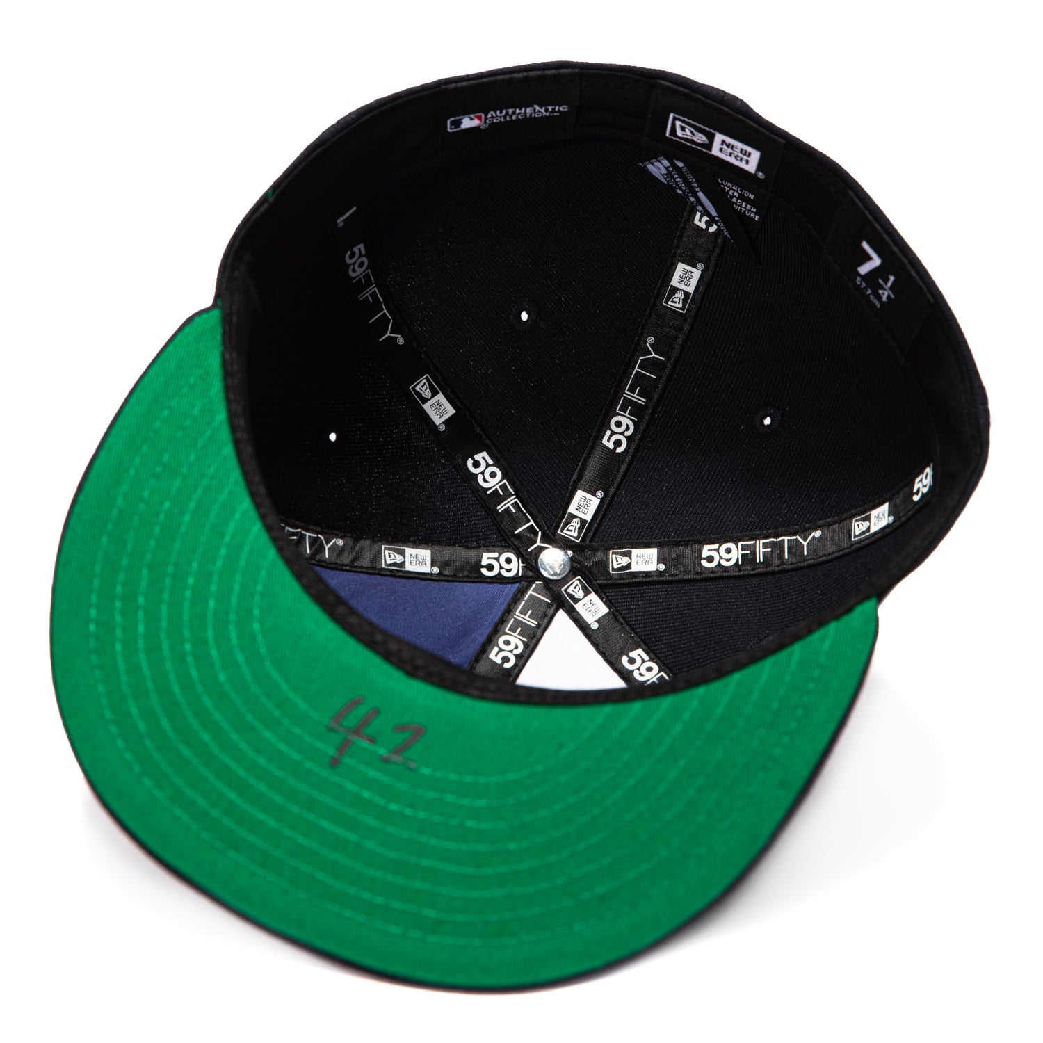 New Era 59Fifty Houston Astros 42 Jackie Robinson Patch Hat - Navy