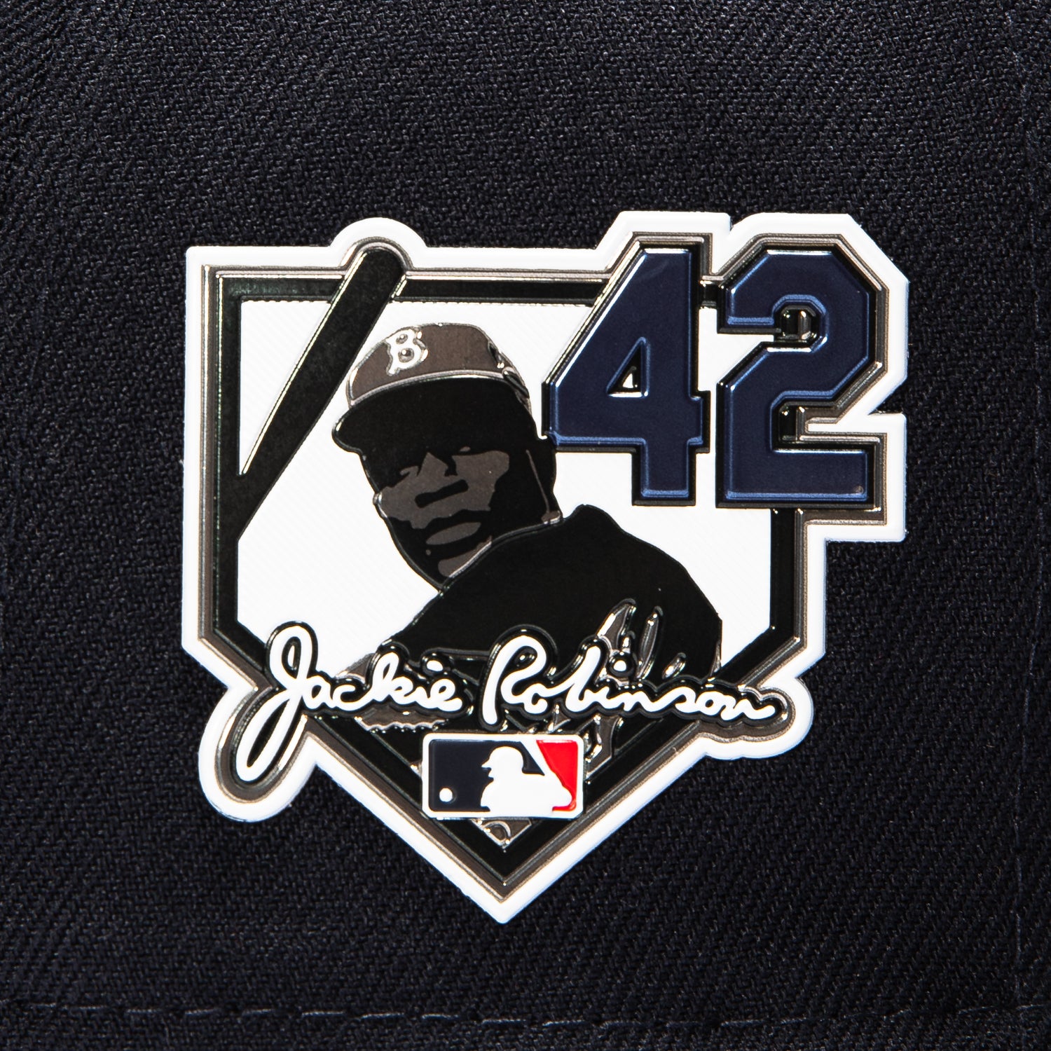 New Era 59Fifty Houston Astros 42 Jackie Robinson Patch Hat - Navy