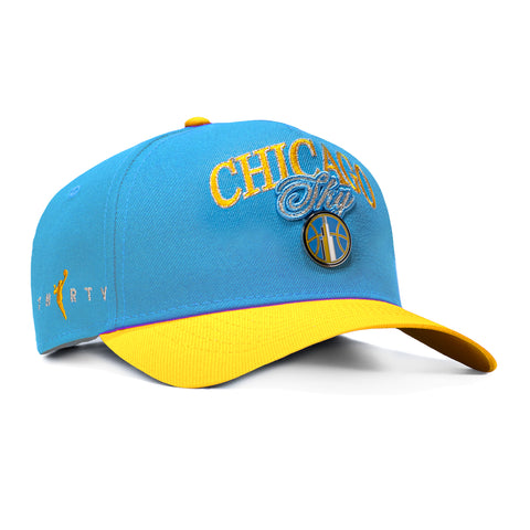 WNBA26 AF940 TIP OFF SKY LBL/GLD SN
New Era 9Forty A-Frame 2026 WNBA Tip Off  Snapback Hat New Era