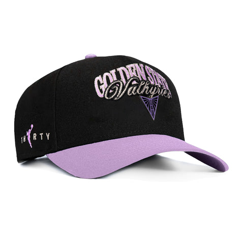 New Era 9Forty A-Frame 2026 WNBA Tip Off Golden State Valkyries Snapback Hat - Black, Purple New Era