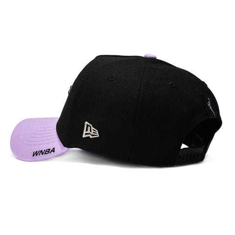 New Era 9Forty A-Frame 2026 WNBA Tip Off Golden State Valkyries Snapback Hat - Black, Purple New Era