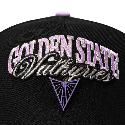New Era 9Forty A-Frame 2026 WNBA Tip Off Golden State Valkyries Snapback Hat - Black, Purple New Era