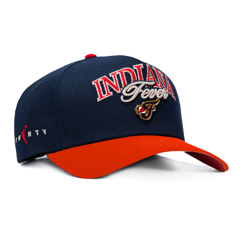 New Era 9Forty A-Frame 2026 WNBA Tip Off Indiana Fever Snapback Hat - Navy, Red New Era