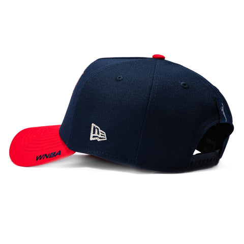 New Era 9Forty A-Frame 2026 WNBA Tip Off Indiana Fever Snapback Hat - Navy, Red New Era