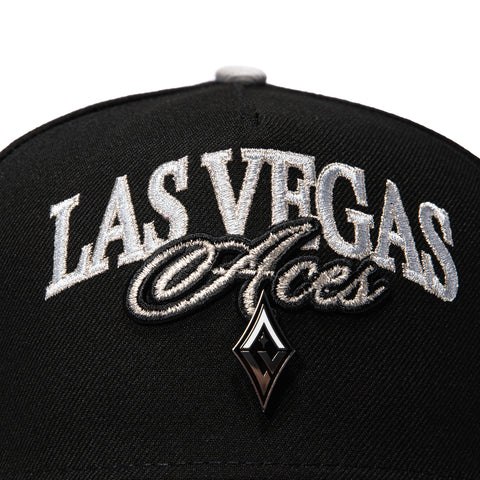 WNBA26 AF940 TIP OFF ACES BLK/GRY SN New Era