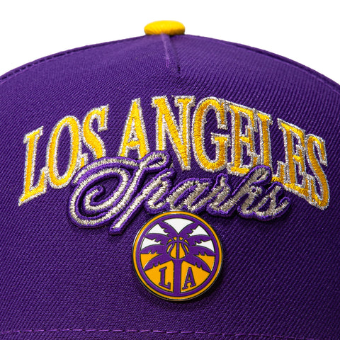 WNBA26 AF940 TIP OFF SPARKS PUR/GLD SN New Era