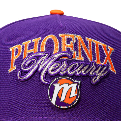 WNBA26 AF940 TIP OFF MERCURY BLK/PUR SN New Era