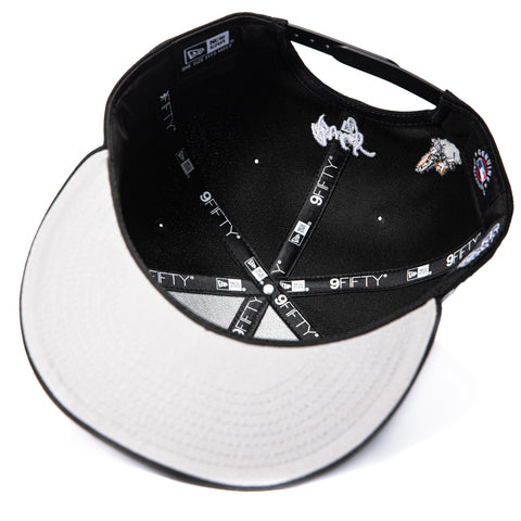 New Era 9Fifty Looney Tunes Arizona Diamondbacks Bugs Patch Snapback Hat - Black New Era