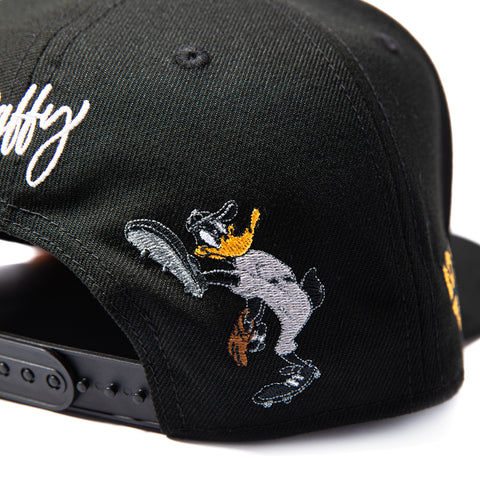 New Era 9Fifty Looney Tunes Arizona Diamondbacks Daffy Patch Snapback Hat - Black New Era