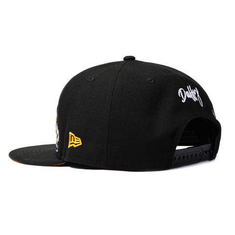 New Era 9Fifty Looney Tunes Arizona Diamondbacks Daffy Patch Snapback Hat - Black New Era