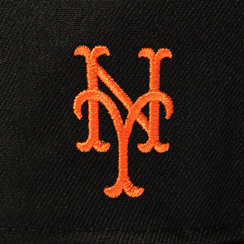 New Era 9Fifty A-Frame Ring New York Mets Logo Patch Snapback Hat - Black New Era