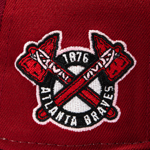 SUGAR SPICE PINW BRAVES 1876 CRD/RED New Era