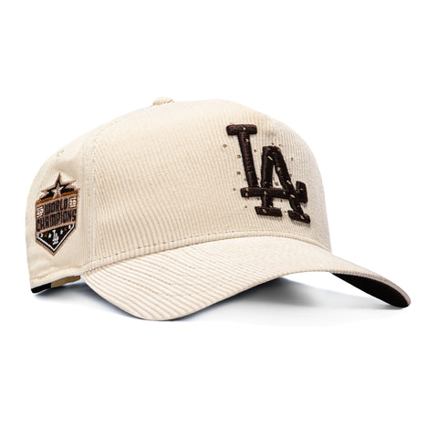 SUGAR SPICE AF940 DODGERS WS20 CHAMP WHT/BRN New Era