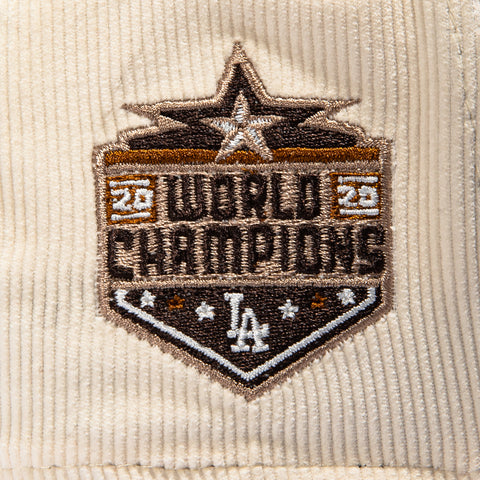 SUGAR SPICE AF940 DODGERS WS20 CHAMP WHT/BRN New Era