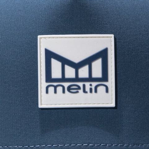 Melin Odysea Stacked Hydro Snapback Hat - Navy, Grey Melin