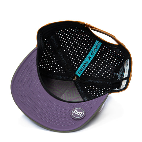 Melin Odysea Stacked Hydro Snapback Hat - Olive, Tan Melin