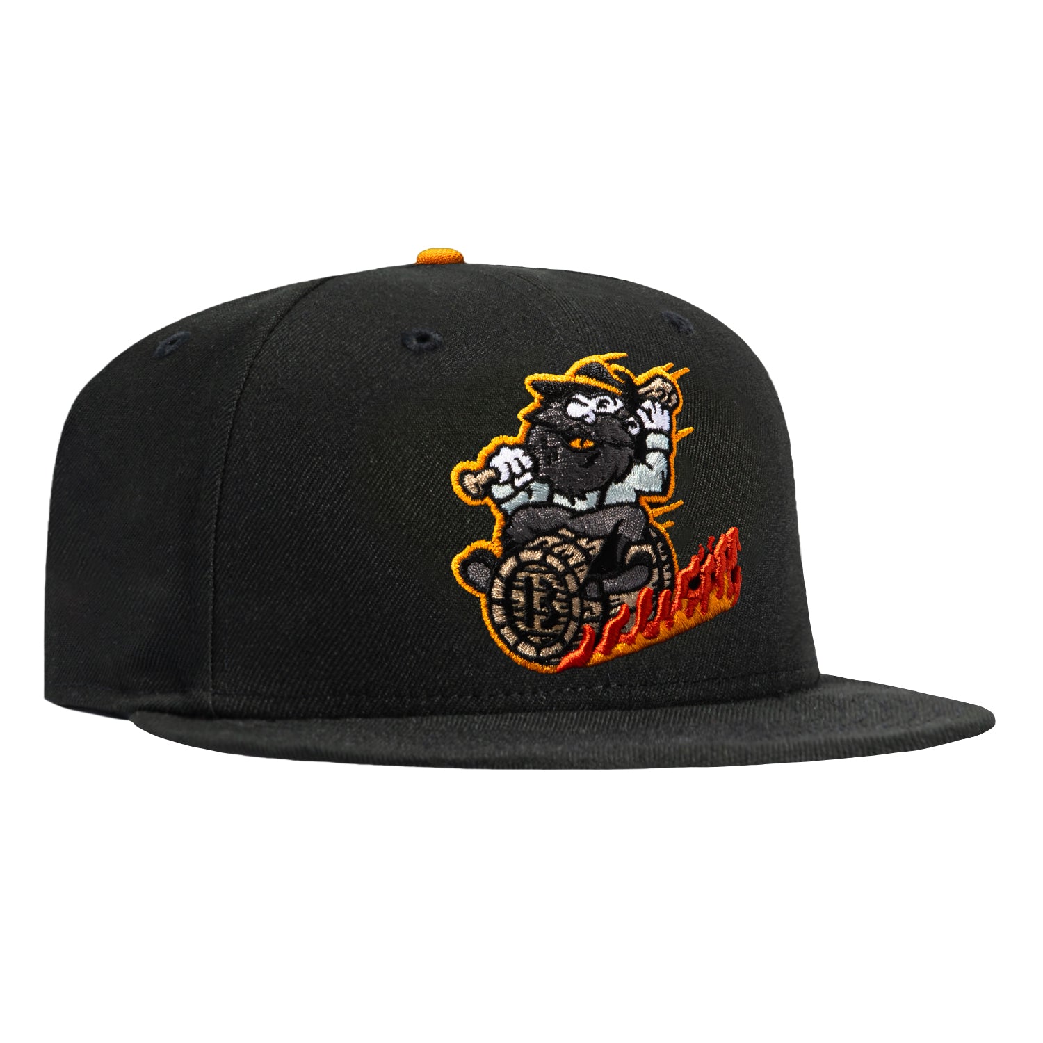 New Era 59Fifty Bowling Green Hot Rods Bootleggers Hat - Black