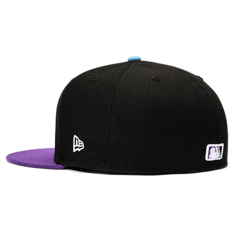 New Era 59Fifty Erie SeaWolves Moon Mammoth Hat - Black, Purple New Era
