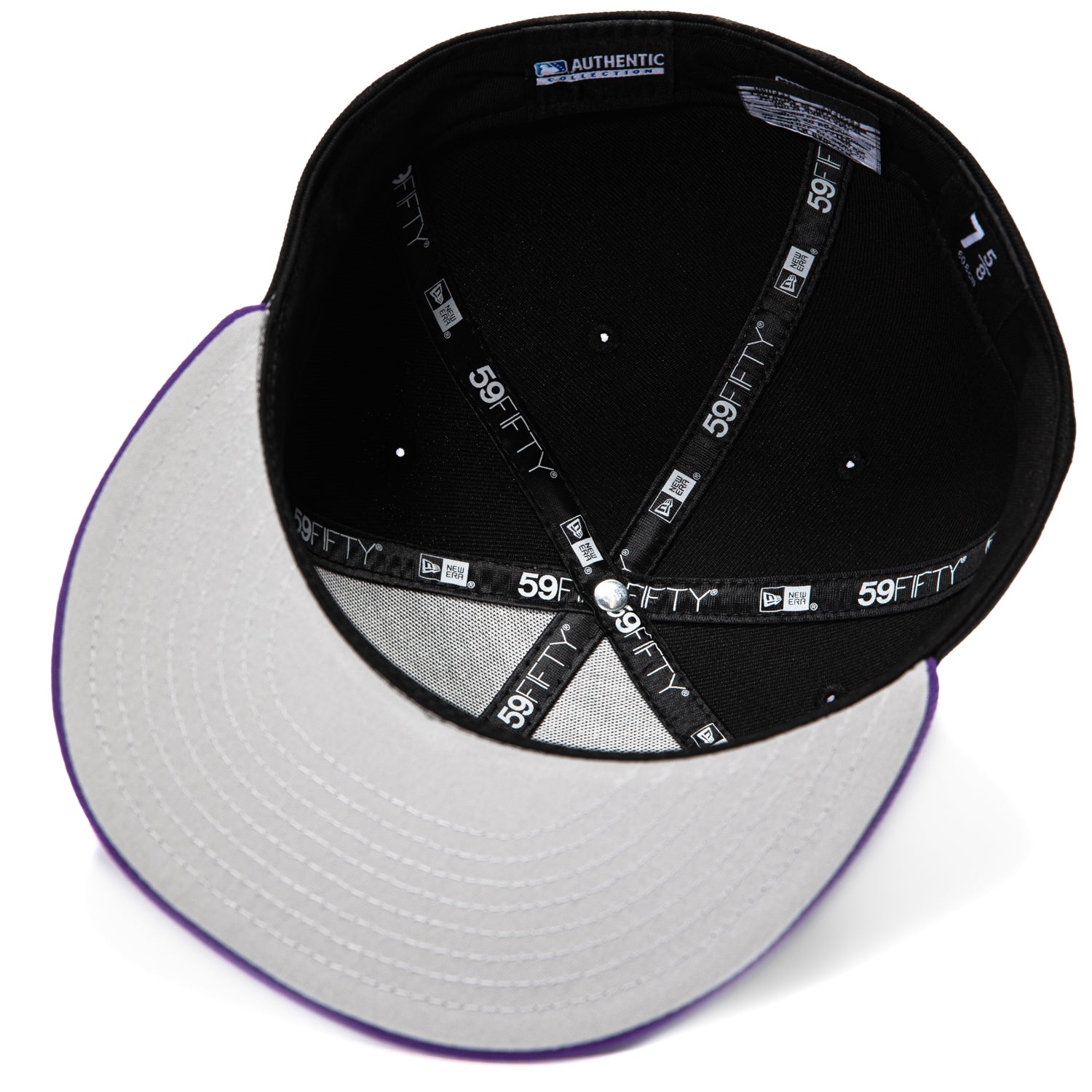New Era 59Fifty Erie SeaWolves Moon Mammoth Hat - Black, Purple