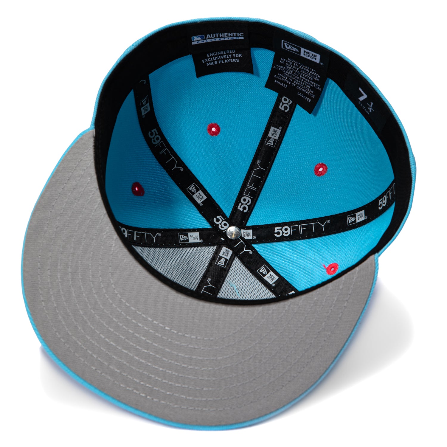 New Era 59Fifty Harrisburg Senators Luau Hat - Light Blue – Hat Club