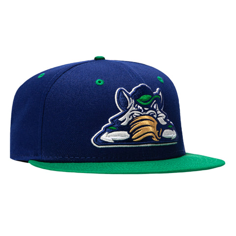 New Era 59Fifty Hartford Whalers Rock Cats Hat - Royal, Kelly New Era