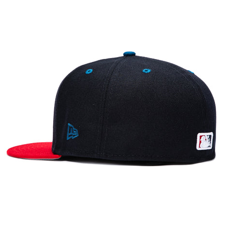 New Era 59Fifty Round Rock Express Train Bandits Hat - Navy, Red New Era