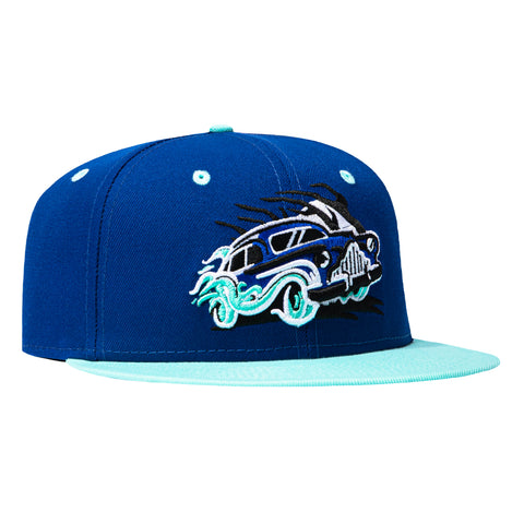 New Era 59Fifty Eerie Wearies Beloit Hat - Royal, Mint New Era