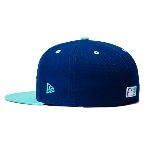 New Era 59Fifty Eerie Wearies Beloit Hat - Royal, Mint New Era