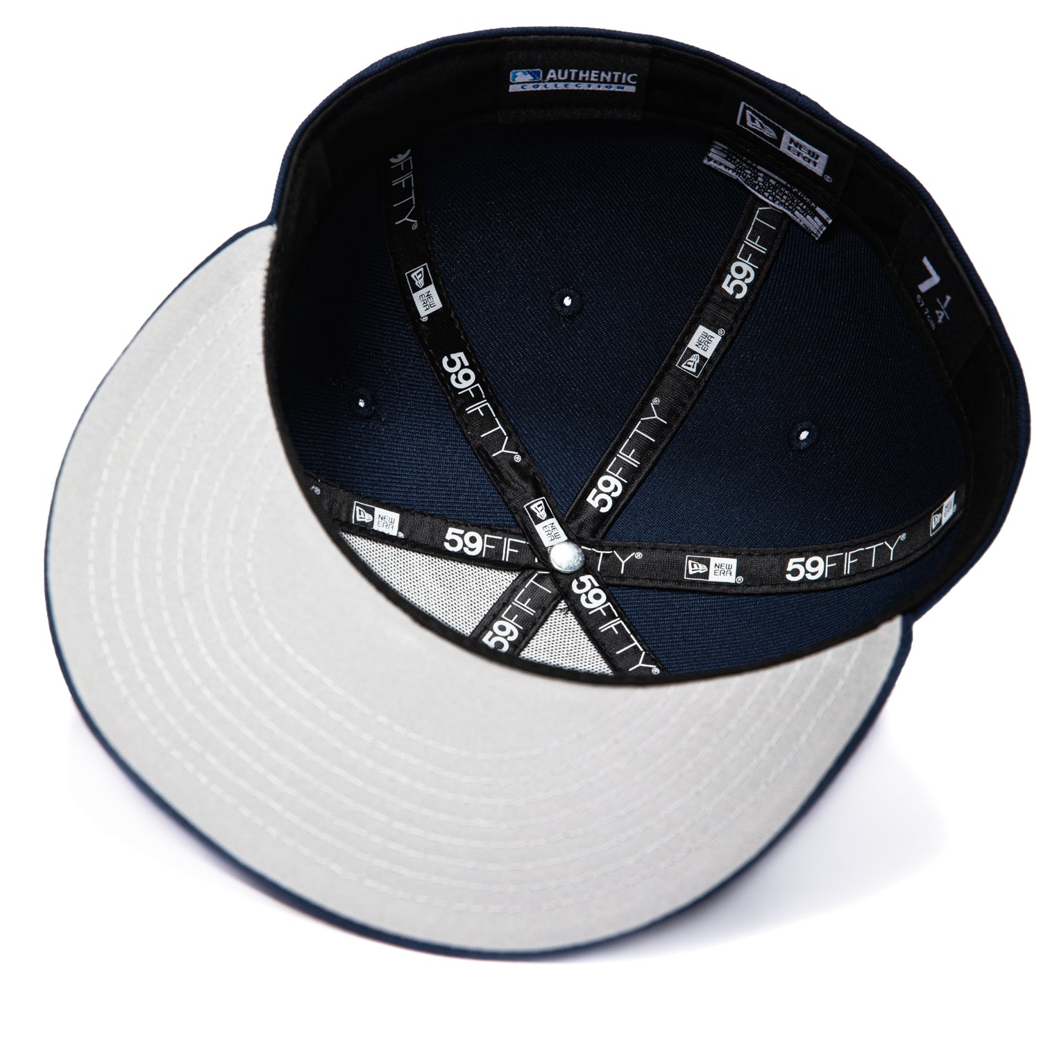 New Era 59Fifty Buffalo Bisons The Natural Hat - Navy – Hat Club