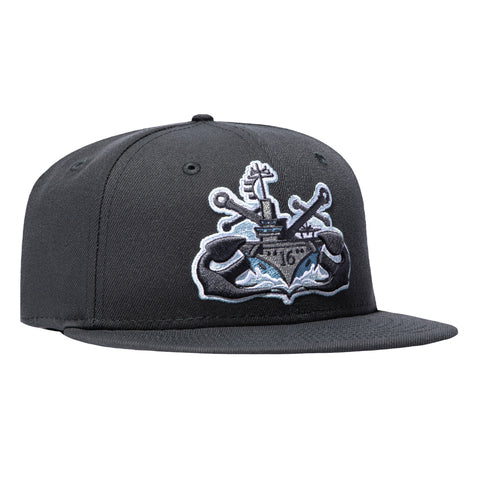 New Era 59Fifty Corpus Christi Hooks Blue Ghost Hat - Graphite New Era