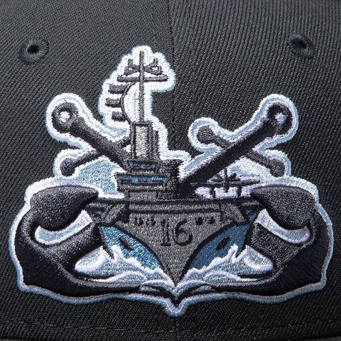 New Era 59Fifty Corpus Christi Hooks Blue Ghost Hat - Graphite New Era