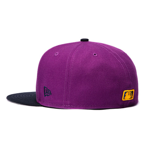 New Era 59Fifty Great Lakes Loons Dogmen Hat - Purple, Navy New Era