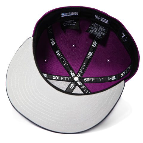 New Era 59Fifty Great Lakes Loons Dogmen Hat - Purple, Navy New Era