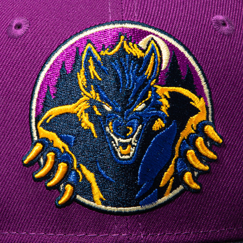 New Era 59Fifty Great Lakes Loons Dogmen Hat - Purple, Navy New Era