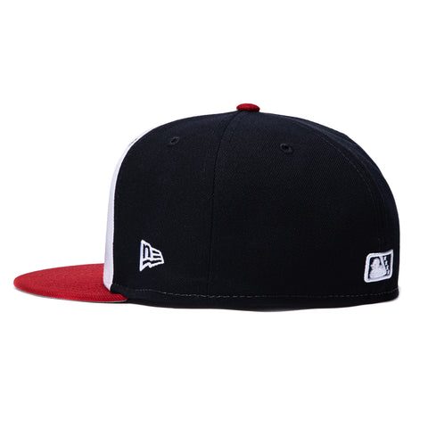 New Era 59Fifty Inland Empire 66ers Rail Hat - White, Navy, Cardinal New Era