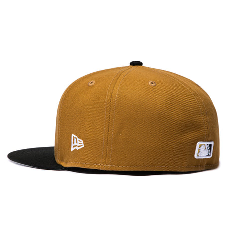 New Era 59Fifty San Antonio Missions Hat - Gold, Black New Era