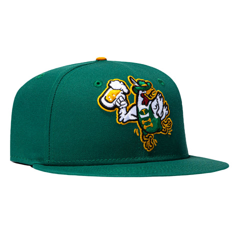 New Era 59Fifty Tulsa Drillers Chicken Dancers Hat - Green New Era