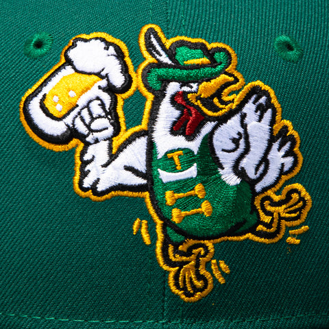 New Era 59Fifty Tulsa Drillers Chicken Dancers Hat - Green New Era