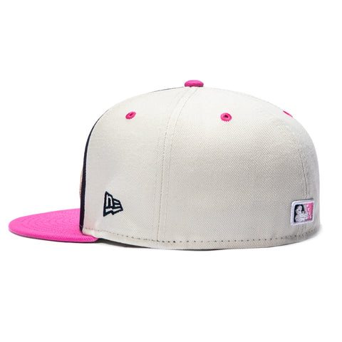 New Era 59Fifty Augusta Green Jackets Soul Rail Hat - Navy, White, Magenta New Era