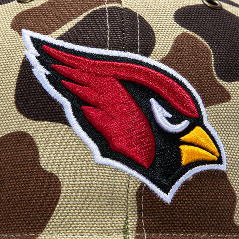 47 Brand x Carhartt Trucker Arizona Cardinals Adjustable Snapback Hat - Camo 47 Brand