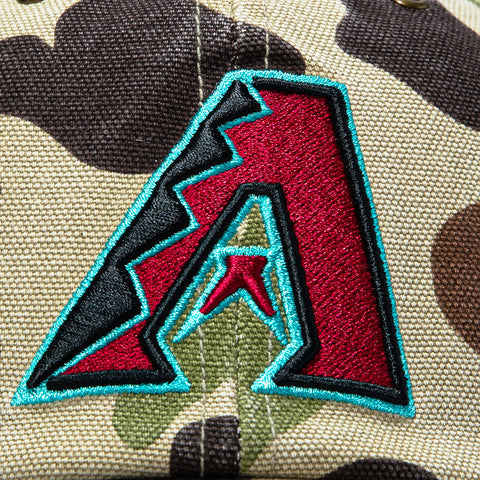 47 Brand x Carhartt Arizona Diamondbacks Cleanup Adjustable Strapback Hat - Camo 47 Brand