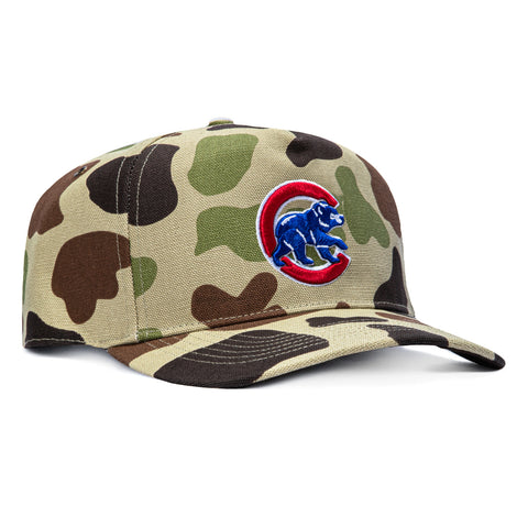 47 Brand x Carhartt Chicago Cubs Hitch Adjustable Snapback Hat - Camo 47 Brand