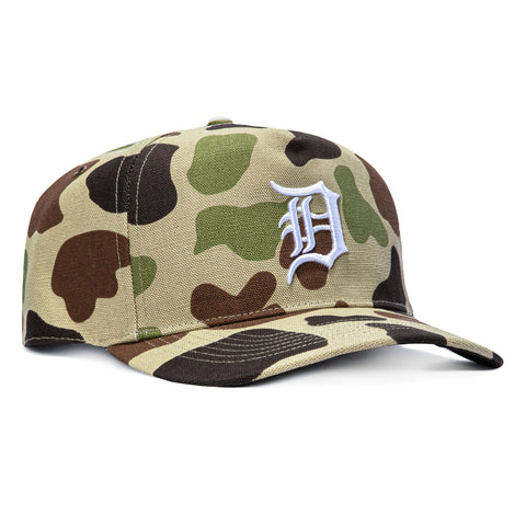 47 Brand x Carhartt Detroit Tigers Hitch Adjustable Snapback Hat - Camo 47 Brand
