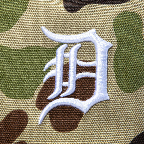 47 Brand x Carhartt Detroit Tigers Hitch Adjustable Snapback Hat - Camo 47 Brand