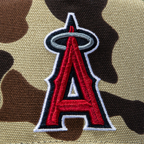 47 Brand x Carhartt Los Angeles Angels Hitch Adjustable Snapback Hat - Camo 47 Brand