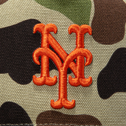 47 Brand x Carhartt New York Mets Hitch Adjustable Snapback Hat - Camo 47 Brand